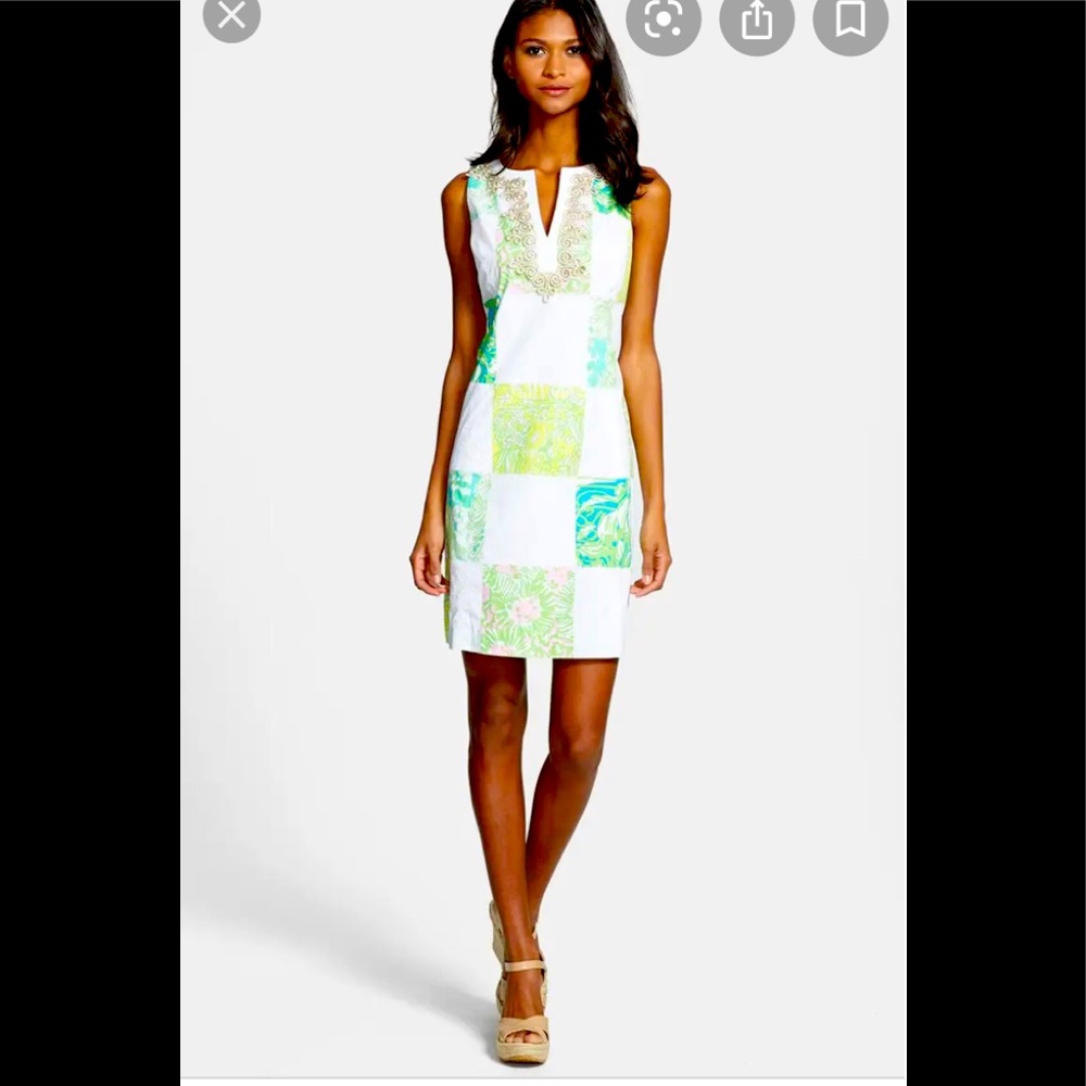 Lilly Pulitzer Janice shift dress size 00